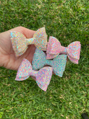 Fluorescent Pastel mini bows
